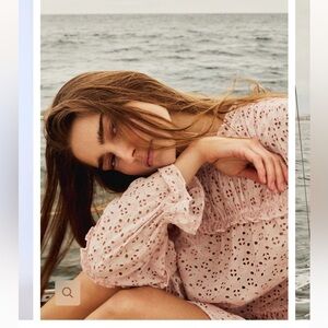 NWT Thea Eyelet Blouse xxs